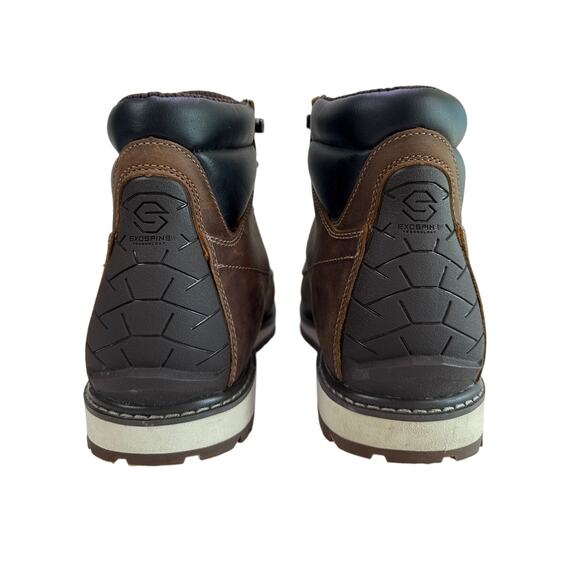 Timberland Pro Irvine Work Boots Mens 10 M Brown Leather Soft Moc Toe A42TY main image 7